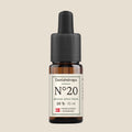 Danishdrops N°20 Broad Spectrum, broad spectrum CBD-dråber 20 % i MCT-olie, 10 ml flaske, produceret i Danmark
